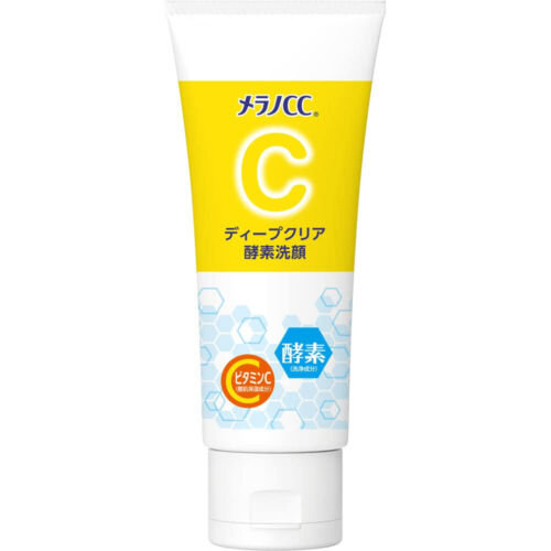 Rohto Mentholatum - Melano CC Vitamin C Deep Clear Enzyme Face Wash (130g)