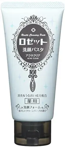 Rosette Face Wash Pasta Acne Clear(120g)