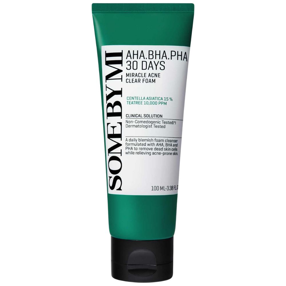 SOME BY MI - AHA-BHA-PHA 30 Days Miracle Acne Clear Foam (100ml)