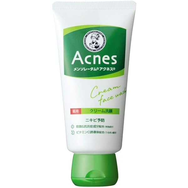 Acnes Mentholatum Acne Prevention Medicated Cream Cleansing (130 g)