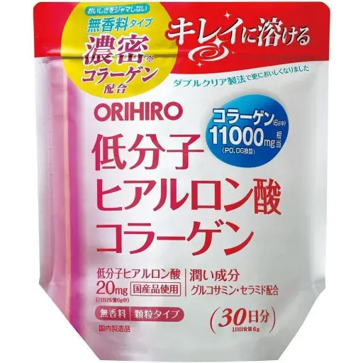 [JP020] Orihiro Hyaluronic Acid Collagen Powder (180g)